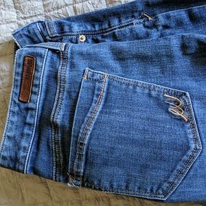 EXPRESS stretch skinny, low rise jeans